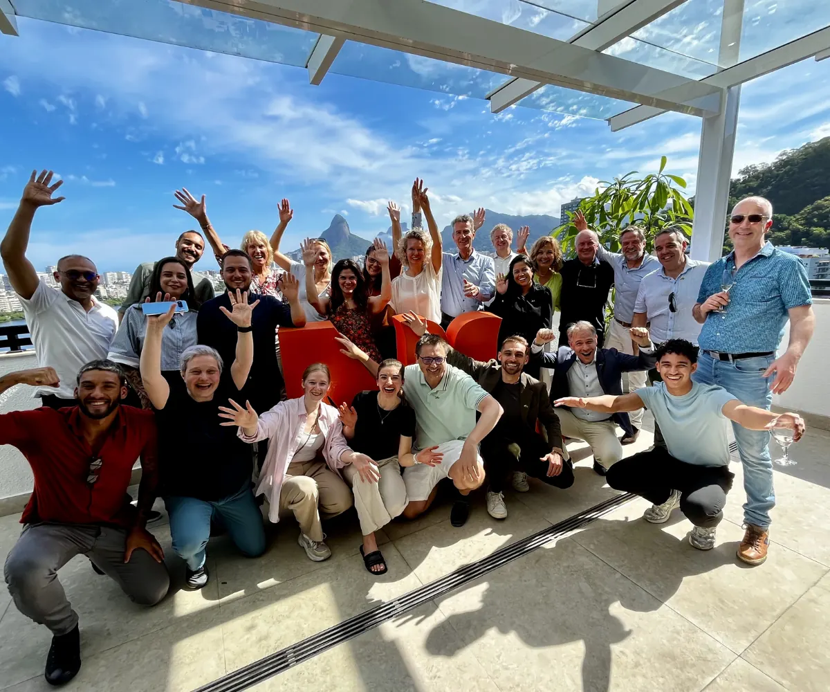 The uGlobally community with partners in Rio de Janeiro