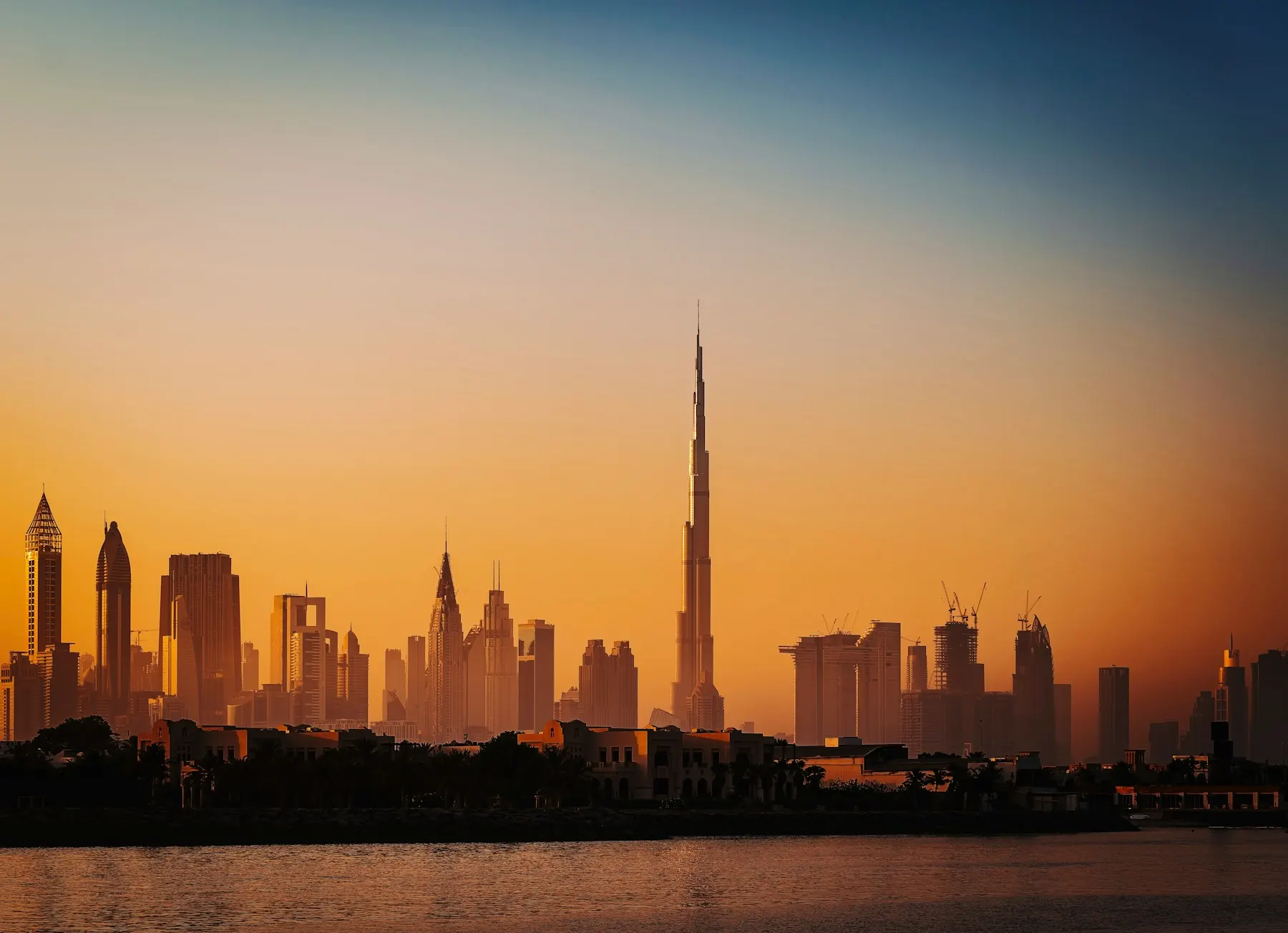 Burj Khalifa and the Downtown Dubai skyline
